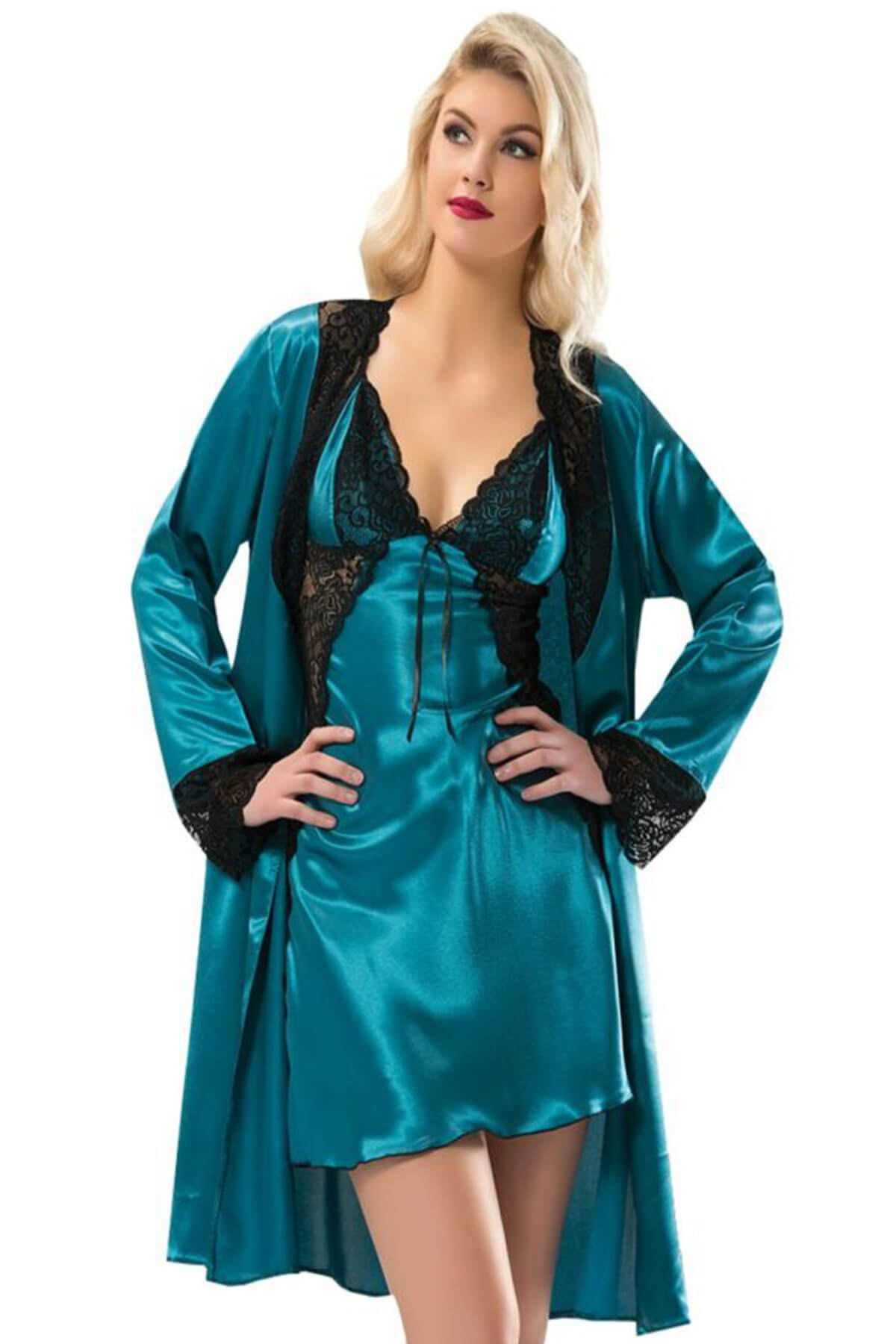 Deluxerie Natkjole Saet Mystic Dream Deluxerie Natkjole Saet Mystic Dream