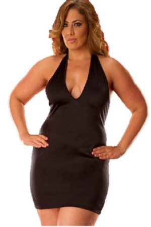 Deluxerie Plus Size Mini Kjole Orrla 2
