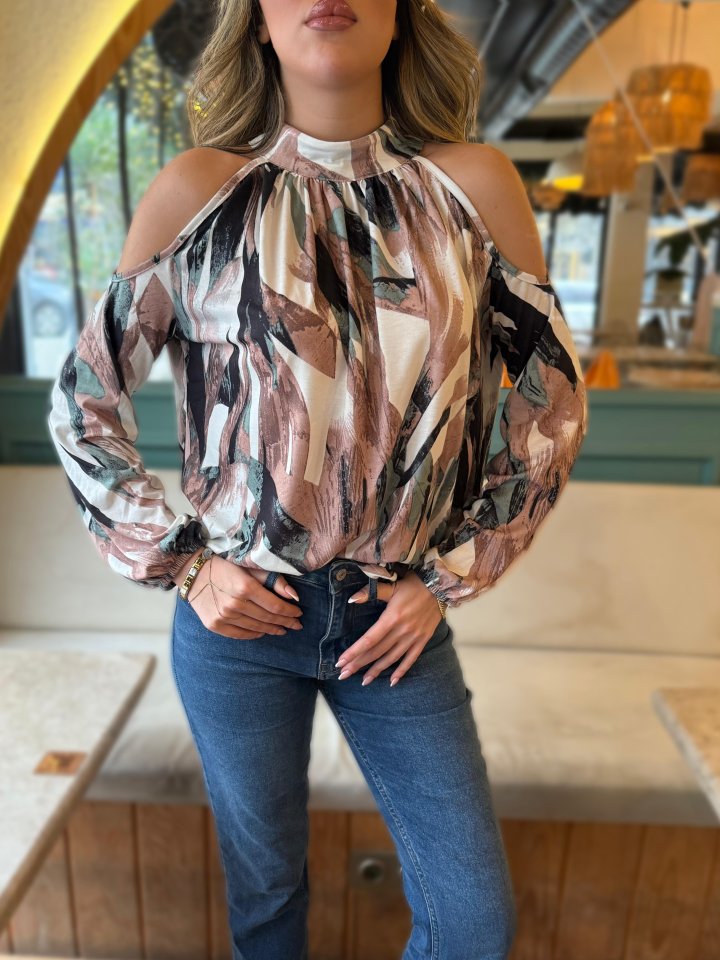 Deluxerie Bluse MF-Gardenia Deluxerie Bluse MF-Gardenia