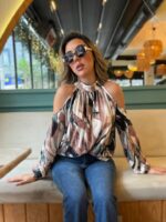 Deluxerie Bluse MF-Gardenia