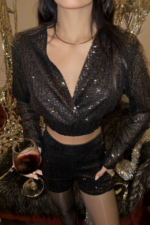 Deluxerie Bluse MF-Yakaline
