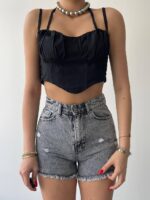Deluxerie Crop Top MF-Lareesa