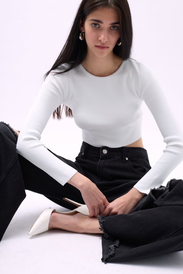 Deluxerie Crop Top MF-Lashell Deluxerie Crop Top MF-Lashell