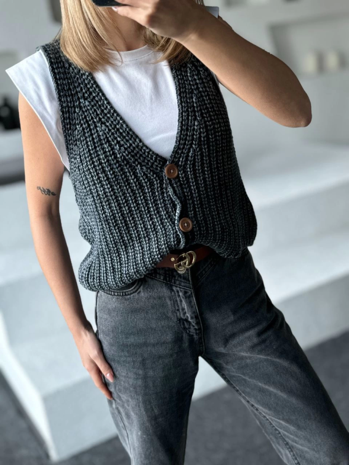 Deluxerie Vest MF-Lantana Deluxerie Vest MF-Lantana