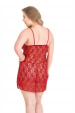 Deluxerie Plus Size Babydoll-Sæt Paulina