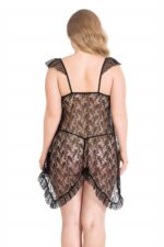 Deluxerie Plus Size Babydoll-Sæt Persephone