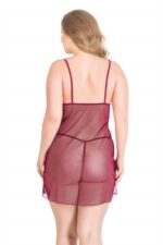 Deluxerie Plus Size Babydoll-Sæt Primrose